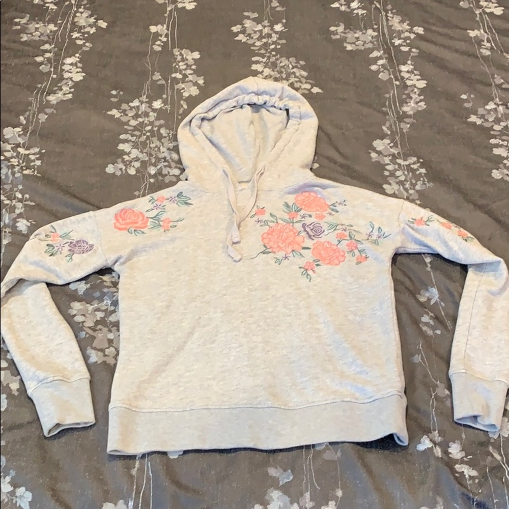 Grey Hooded Sweater